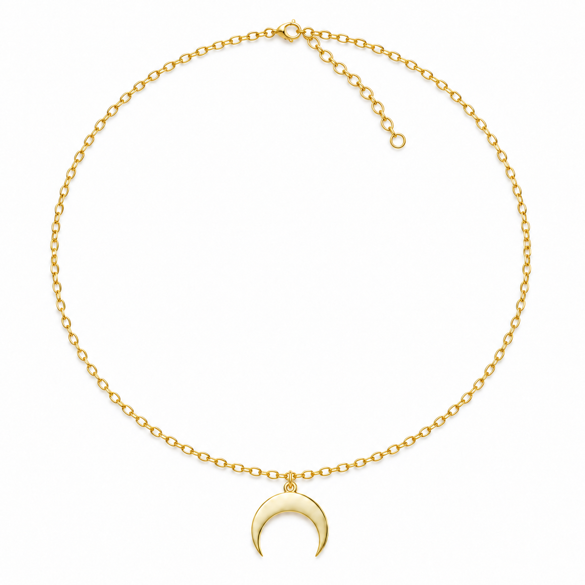 CRESCENT MOON NECKLACE